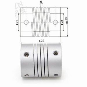 Гъвкав съединител за DTF шейкър 19×25 mm - Hover